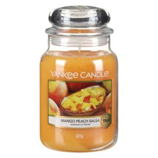 Mango Peach Salsa Large Jar Candle